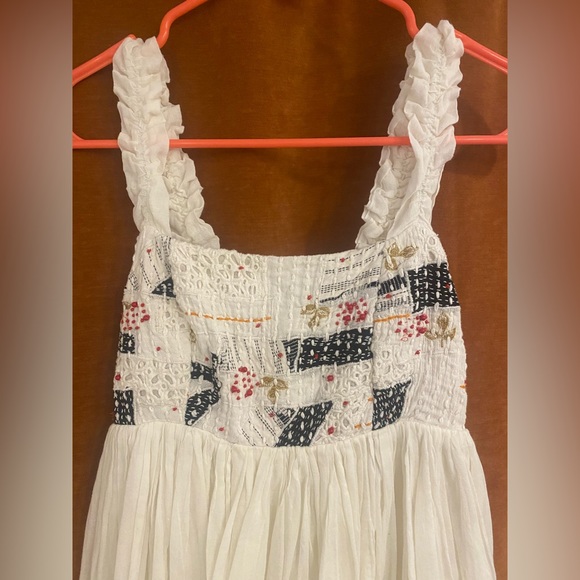 Show me your mumu white patchwork midi dress - Picture 13 of 13